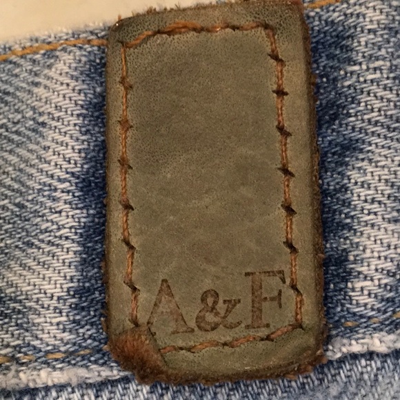 ABERCROMBIE & FITCH Womens Emma Very Distressed Jeans 25 - Picture 3 of 16